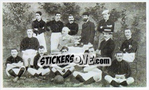 Sticker Scudetti 1901-1906-1907 - Tutto Milan n. 56 - Panini