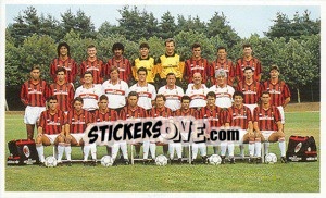 Sticker Scudetto 1991-92 - Tutto Milan - Panini