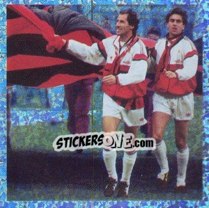 Sticker Scudetto 1991-92 - Tutto Milan n. 78 - Panini