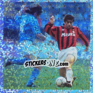 Sticker Scudetto 1992-93 - Tutto Milan n. 79 - Panini