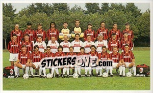 Cromo Scudetto 1992-93 - Tutto Milan - Panini