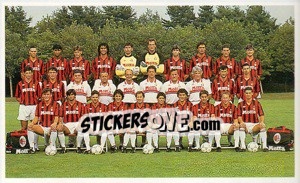 Sticker Scudetto 1992-93 - Tutto Milan n. 80 - Panini