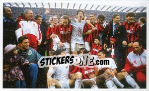 Sticker Scudetto 1993-94 - Tutto Milan - Panini