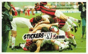 Cromo Scudetto 1995-96 - Tutto Milan - Panini