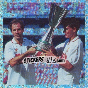 Sticker Supercoppa Di Lega 1993 - Tutto Milan n. 96 - Panini