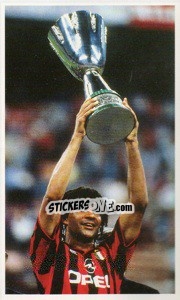 Sticker Supercoppa Di Lega 1994 - Tutto Milan - Panini