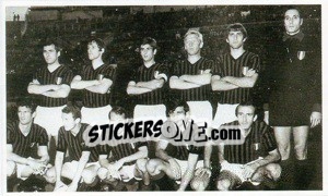 Sticker Coppa Dei Campioni 1968-69 - Tutto Milan - Panini