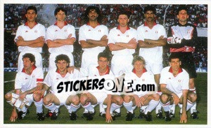 Cromo Coppa Dei Campioni 1988-89 - Tutto Milan - Panini