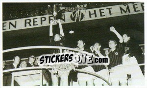 Sticker Coppa Delle Coppe 1967-68 - Tutto Milan - Panini