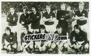 Sticker Coppa Delle Coppe 1972-73 - Tutto Milan - Panini