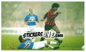 Sticker Supercoppa Europea 1990-91