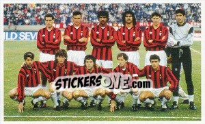 Figurina Coppa Intercontinentale 1990 - Tutto Milan - Panini