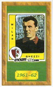 Sticker Giorgio Ghezzi - Tutto Milan n. 143 - Panini