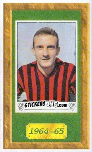 Sticker Giovanni Lodetti - Tutto Milan n. 144 - Panini
