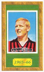 Sticker Karl-Heinz Schnellinger - Tutto Milan n. 146 - Panini