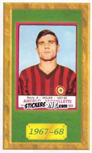 Sticker Angelo Anquilletti - Tutto Milan - Panini