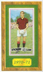 Sticker Romeo Benetti - Tutto Milan n. 153 - Panini
