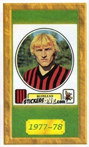 Sticker Ruben Buriani - Tutto Milan n. 158 - Panini