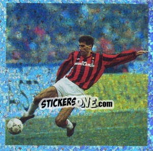 Sticker Mauro Tassotti - Tutto Milan n. 162 - Panini