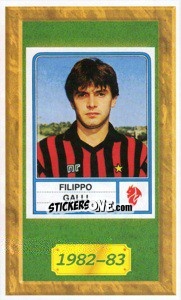 Sticker Filippo Galli - Tutto Milan - Panini