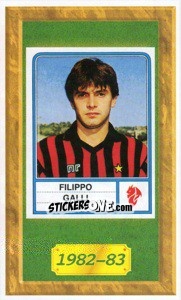 Sticker Filippo Galli - Tutto Milan n. 164 - Panini