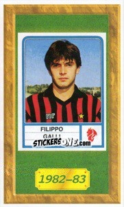 Cromo Filippo Galli - Tutto Milan - Panini