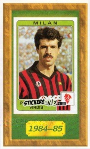 Cromo Pietro Paolo Virdis - Tutto Milan - Panini