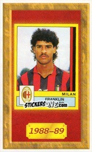 Sticker Frank Rijkaard - Tutto Milan n. 179 - Panini