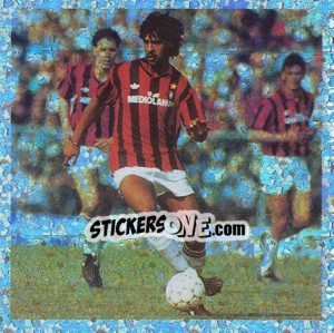 Sticker Frank Rijkaard - Tutto Milan n. 180 - Panini