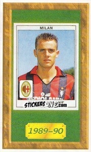 Sticker Marco Simone - Tutto Milan n. 181 - Panini