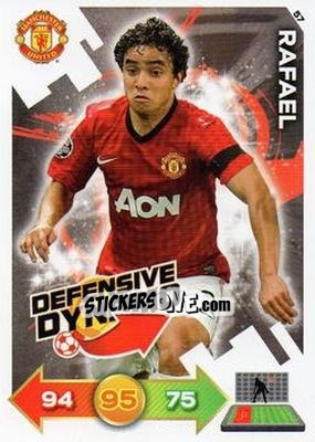Sticker Rafael da Silva - Manchester United 2012-2013. Adrenalyn XL n. 57 - Panini
