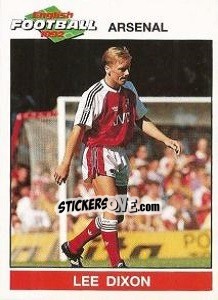 Sticker Lee Dixon - English Football 1991-1992 n. 3 - Panini