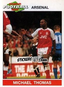 Sticker Michael Thomas - English Football 1991-1992 - Panini