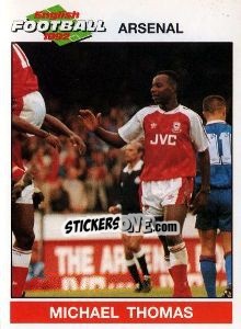 Sticker Michael Thomas - English Football 1991-1992 n. 6 - Panini