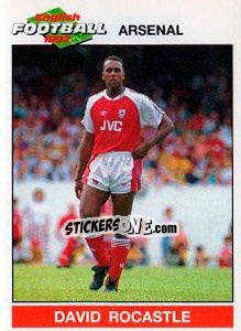 Sticker David Rocastle - English Football 1991-1992 n. 8 - Panini