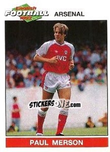 Sticker Paul Merson - English Football 1991-1992 - Panini