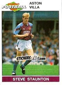 Sticker Steve Staunton - English Football 1991-1992 - Panini
