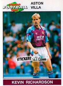 Sticker Kevin Richardson - English Football 1991-1992 n. 20 - Panini