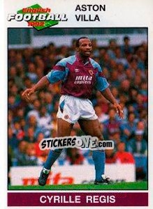 Cromo Cyrille Regis - English Football 1991-1992 - Panini