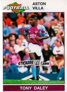 Sticker Tony Daley - English Football 1991-1992 n. 23 - Panini