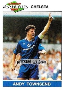 Sticker Andy Townsend - English Football 1991-1992 n. 25 - Panini