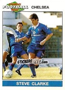 Cromo Steve Clarke - English Football 1991-1992 n. 27 - Panini