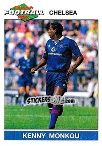 Cromo Ken Monkou - English Football 1991-1992 - Panini