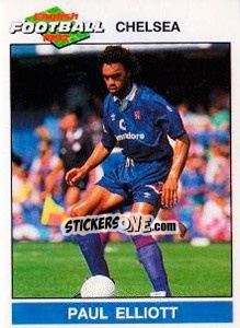 Figurina Paul Elliott - English Football 1991-1992 n. 30 - Panini