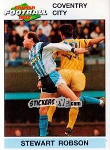 Sticker Stewart Robson - English Football 1991-1992 n. 37 - Panini