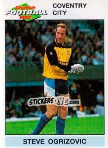 Sticker Steve Ogrizovic - English Football 1991-1992 n. 38 - Panini