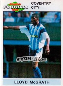 Sticker Lloyd McGrath - English Football 1991-1992 - Panini