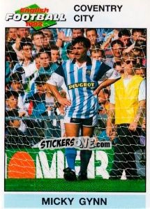 Sticker Micky Gynn - English Football 1991-1992 n. 43 - Panini