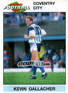 Figurina Kevin Gallacher - English Football 1991-1992 - Panini