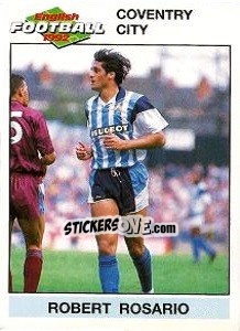 Sticker Robert Rosario - English Football 1991-1992 n. 48 - Panini